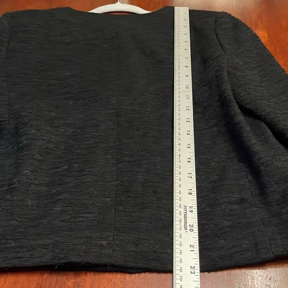 Vince Snap Front Blazer Jacket Knit Fabric - Picture 4 of 8